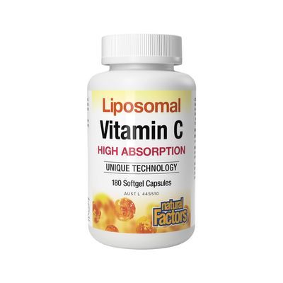 Natural Factors Liposomal Vitamin C 180 Capsules