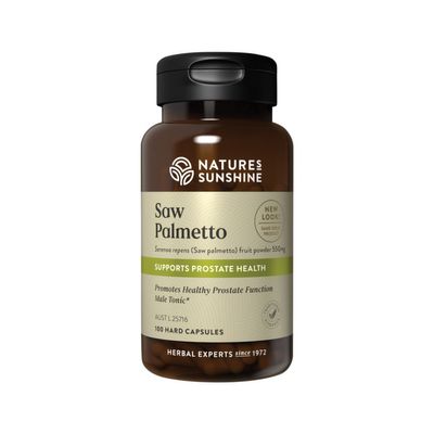 Nature's Sunshine Saw Palmetto 550mg Capsules