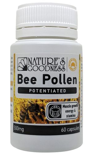 Nature's Goodness Activ Bee Pollen 500mg