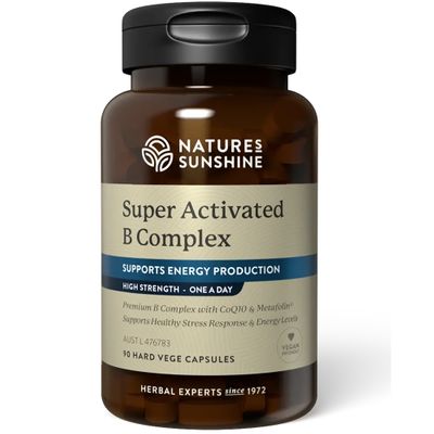 Nature's Sunshine Super Activated B Complex 60c