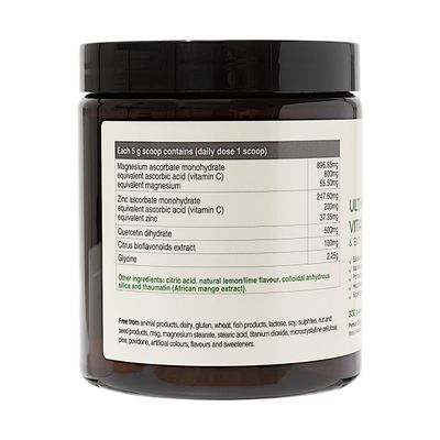 NaturoBest Ultimate Vitamin C & Bioflavonoids Ingredients