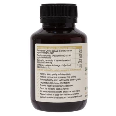 NaturoElite Calm & Sleep Support Ingredients
