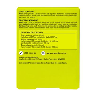New Nordic Active Liver Content