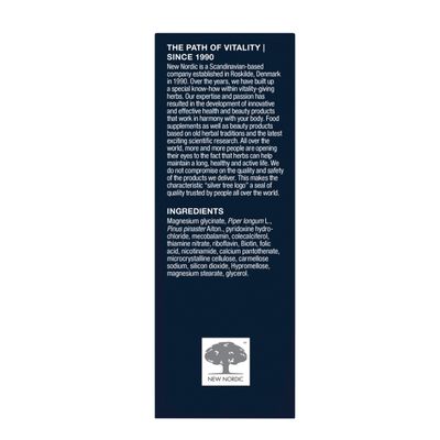 New Nordic Active Magnesium Glycinate Ingredients