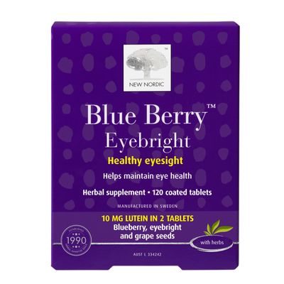 New Nordic Blue Berry Eye Bright Contents 120 Capsules