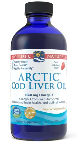 Nordic Naturals Arctic Cod Liver Oil | Strawberry