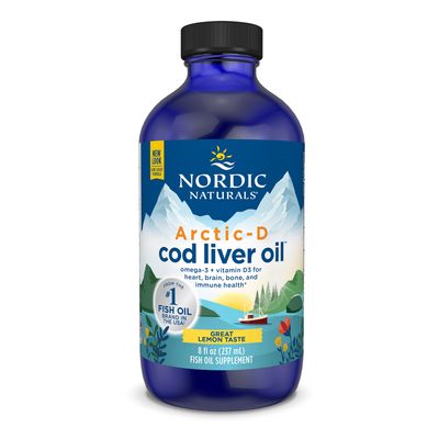 Nordic Naturals Arctic-D Cod Liver Oil with Vitamin D3