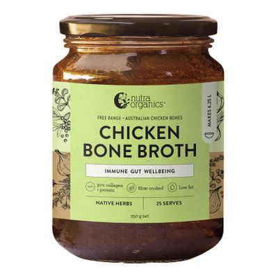 Nutra Organics Chicken Bone Broth Concentrate - Native Herbs