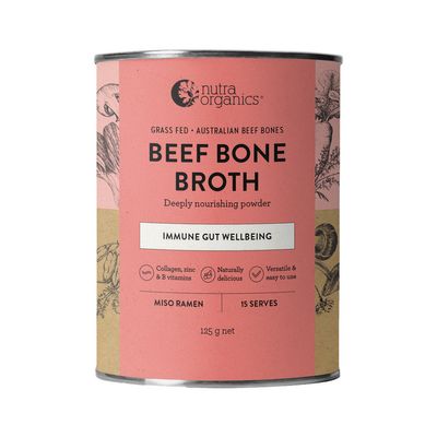 Nutra Organics Beef Bone Broth - Miso Ramen