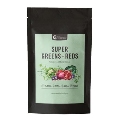 Nutra Organics Super Greens + Reds Powder