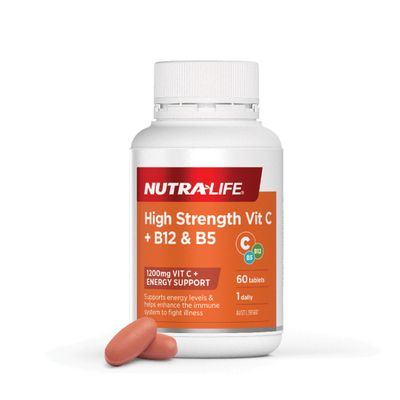 NutraLife High Strength Vitamin C + B12 & B5