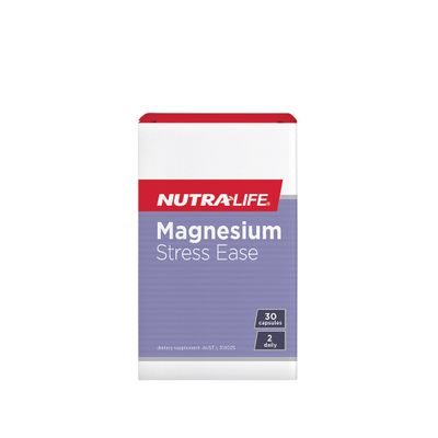 NutraLife Magnesium Stress Ease 30 Capsules