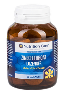 Nutrition Care Zinech Throat Lozenges