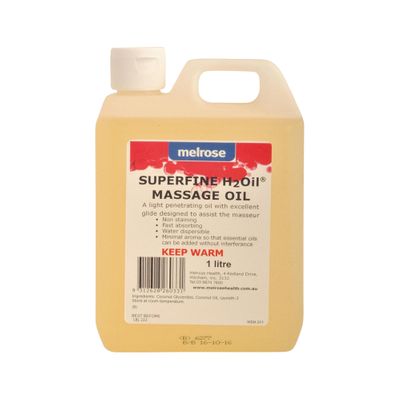 Melrose H2Oil Superfine Massage Oil 1L