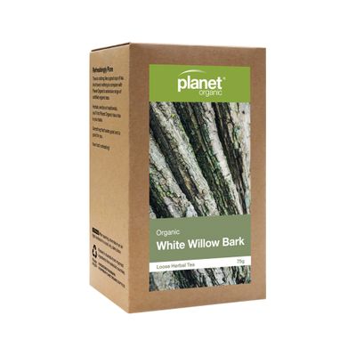 Planet Organic White Willow Bark Loose Leaf Tea 75g