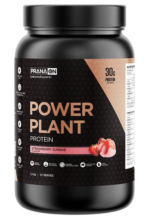PRANA ON Power Plant Protein | Strawberry Sundae