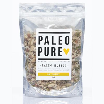 Paleo Pure Muesli RAW Fruit Free :: 100% Paleo