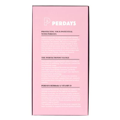 Perdays HERbiotic & Vitamin D Information