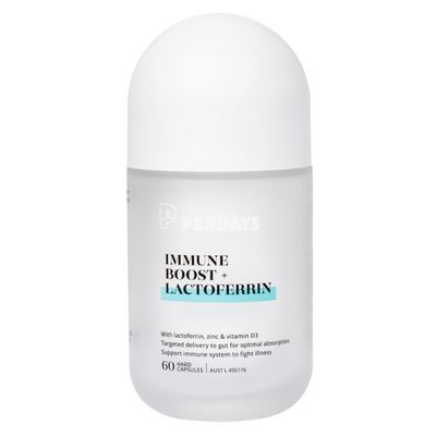 Perdays Immune Boost + Lactoferrin Bottle