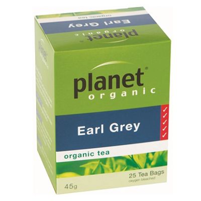 Planet Organic Earl Grey Tea - Herbal Teabags