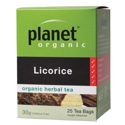 Planet Organic Licorice Tea - Herbal Teabags
