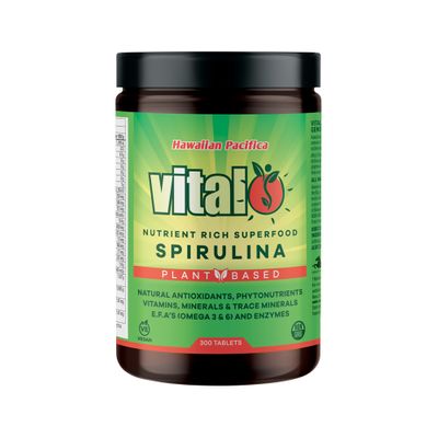 Vital Plant Based | Hawaiian Pacifica Spirulina Tablets