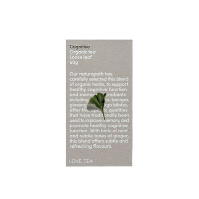 Love Tea Organic Cognitive 60g