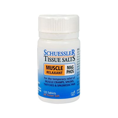Schuessler Tissue Salts Mag Phos Muscle Relaxant Tablets