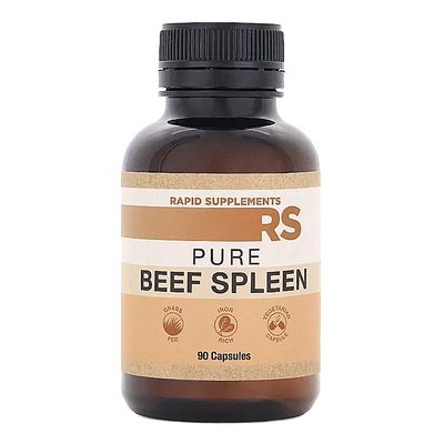 Rapid Pure Grass-Fed Beef Spleen Capsules