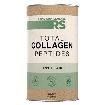 Rapid Collagen | Total Collagen Peptides | Type 1, 2 & 3 Collagen