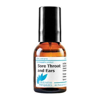Medicine Tree Sore Throat and Ears Oral Spray 20ml