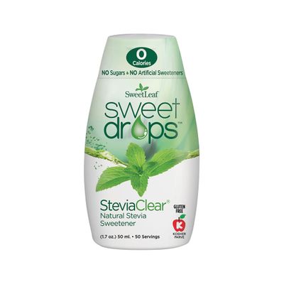 Sweet Leaf Sweet Drops SteviaClear Liquid Squeeze Pk 50ml
