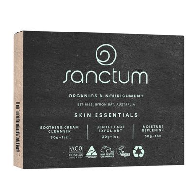 Sanctum Skin Essentials Pack Packaging