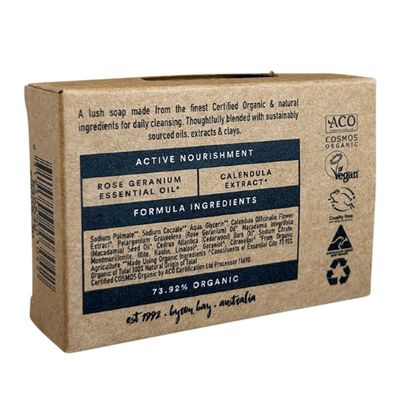 Sanctum Soap Bar | Rose Geranium & Calendula Ingredients