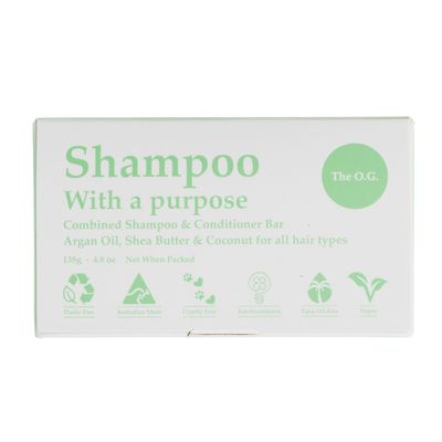 Clover Fields Shampoo w a Purpose Bar The OG 135g