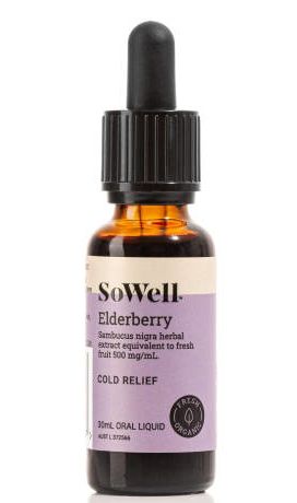 SoWell Elderberry Liquid Extract
