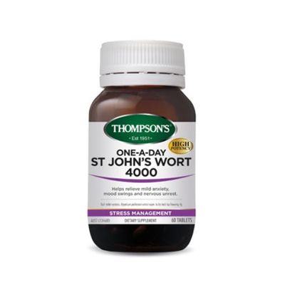 Thompson's St John's Wort 4000mg - One-A-Day