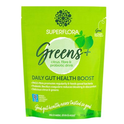 Superflora Daily Gut Health Boost | Greens+