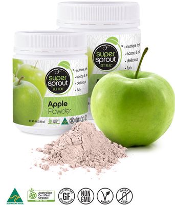 Super Sprout Apple Powder - Organic Australian Grown