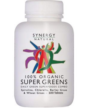 Synergy Organic Super Greens Tablets