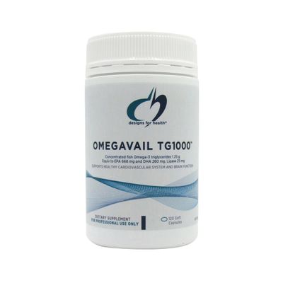 Designs For Health OmegAvail TG1000 Capsules