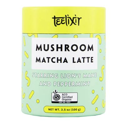 Teelixir Organic Mushroom Latte Matcha 100g