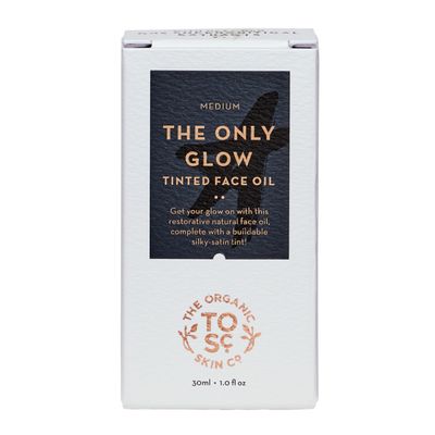 The Organic Skin Co | The Only Glow Medium | Tinted Face Oil Box