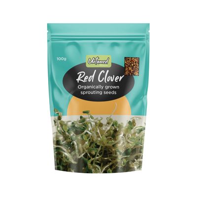 Untamed Health | Red Clover Sprouting Seeds