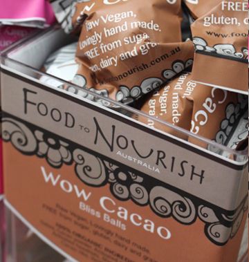Food To Nourish Balls - WOW Cacao Bliss Balls