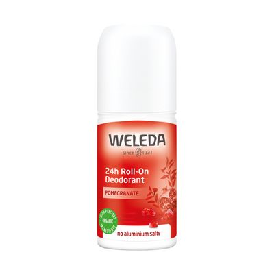 Weleda Deodorant Roll On 24hr | Pomegranate