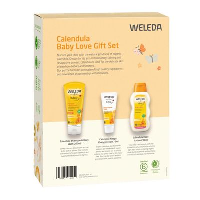 Weleda Baby Calendula Love Gift Set Information