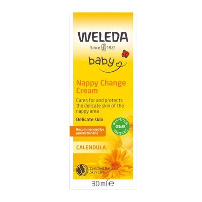 Weleda Baby Calendula Nappy Change Cream | Travel Size Box