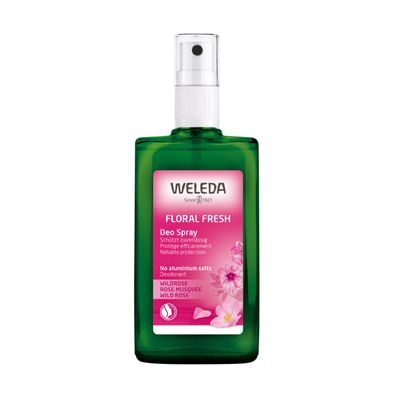 Weleda Deodorant Spray | Floral Fresh Wild Rose