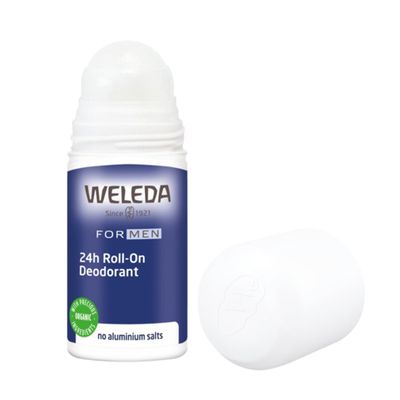 Weleda Men 24hr Roll On Deodorant Open Lid